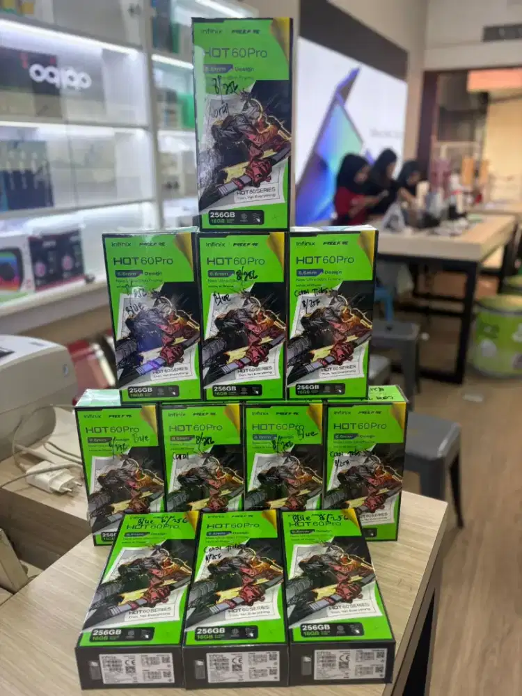INFINIX HOT 60 PRO RAM 8+8/256GB GARANSI RESMI INFINIX