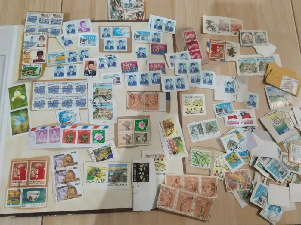 Borongan Perangko Kuno