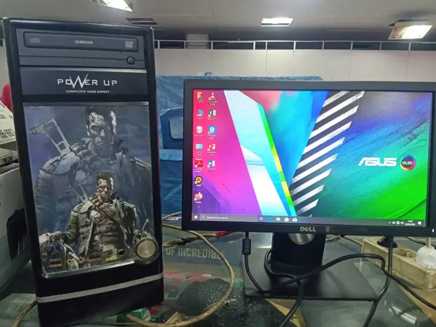JUAL MURAH SATU SETT KOMPUTER PC SIAP PAKAI NO MINUS
