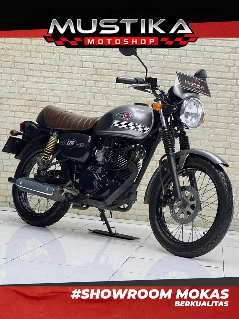Perfect Condition!!Kawasaki W175 Cafe Racer 2022 Warna Favorit-Mustika
