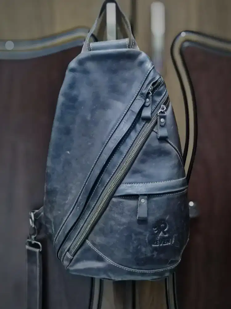 Tas slempang Kulit Reven (asli)