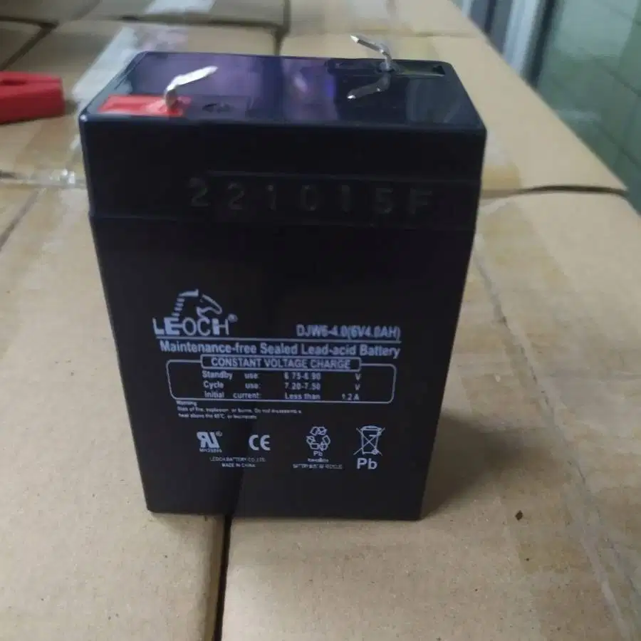 BATTERY KERING LEOCH 6V 4AH