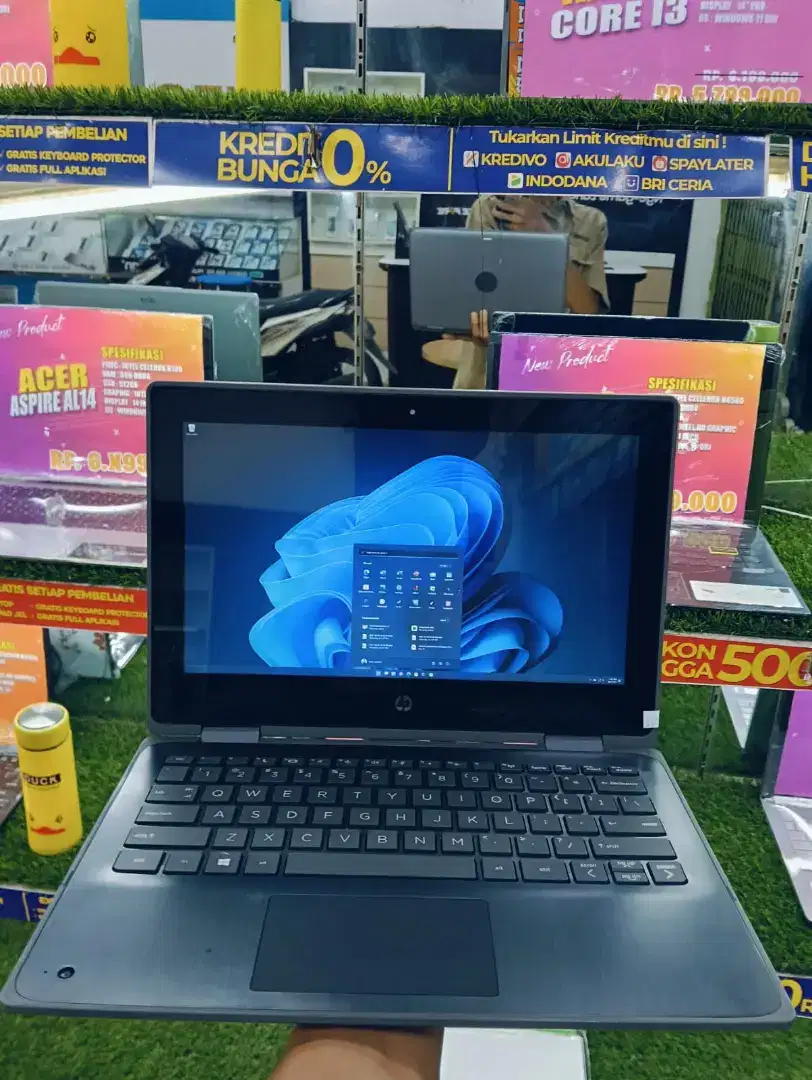 LAPTOP HYBRID DANA PELAJAR | HP PROBOOK X360 11 G5 | BISA KREDIT 0 DP