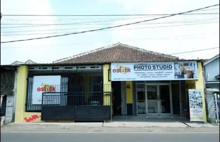 Rumah Strategis Bisa Tempat Usaha Pinggir Jalan Utama baros Sukabumi
