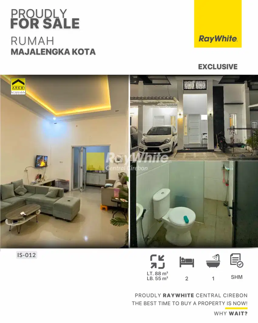 Dijual Rumah dalam Perumahan KPU Majalengla Wetan