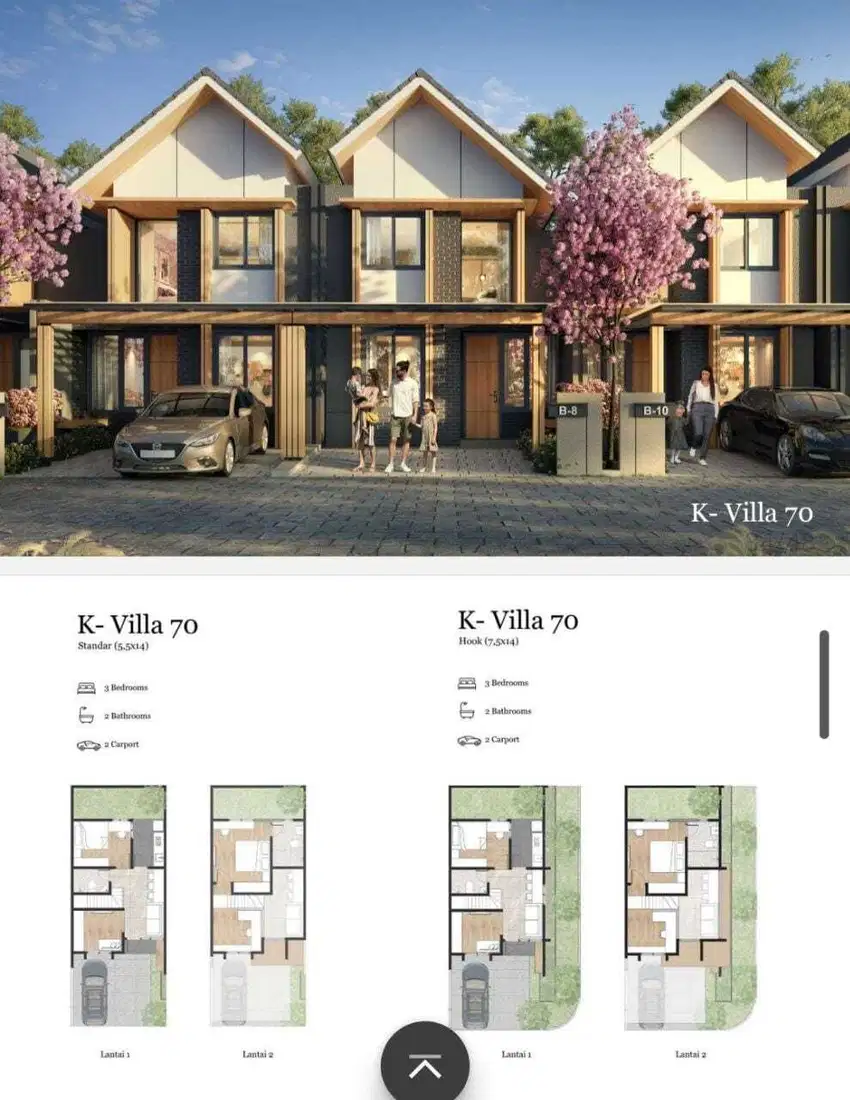 RUMAH BARU MODERN ALA KOREA TIPE 70 DI BOGOR, JAWA BARAT