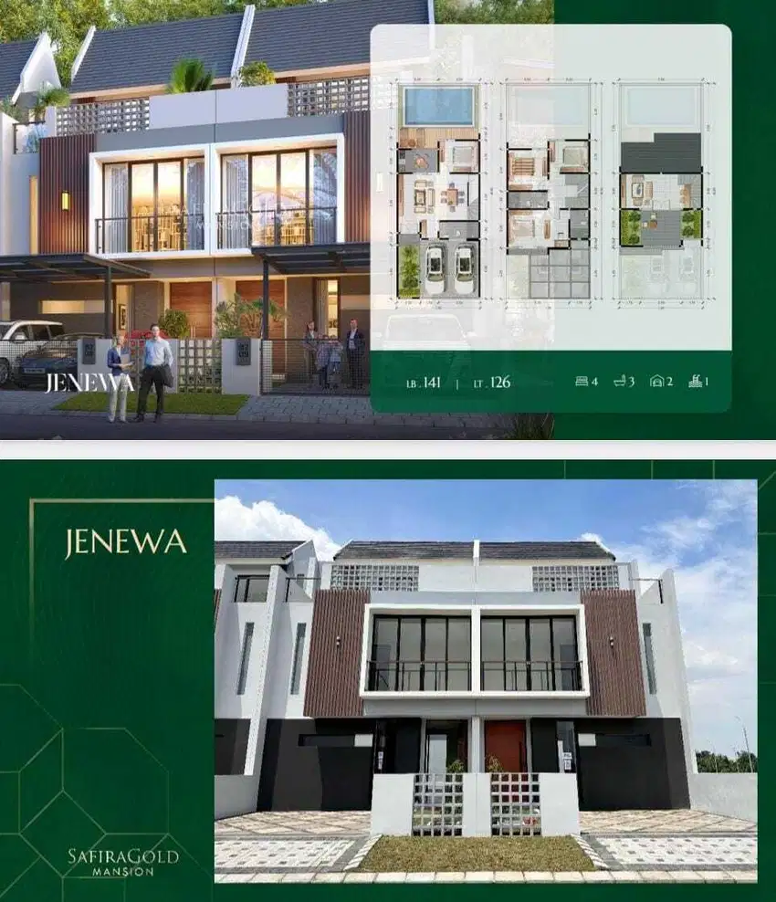 Rumah Baru Safira Gold Mansion Di Selatan Surabaya