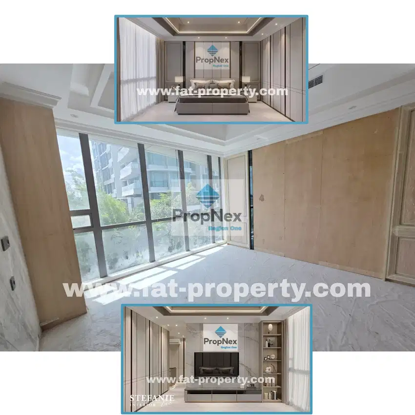 Dijual garden penthouse di ST MORITZ Twr New Presidential 387m2(5BR+1)