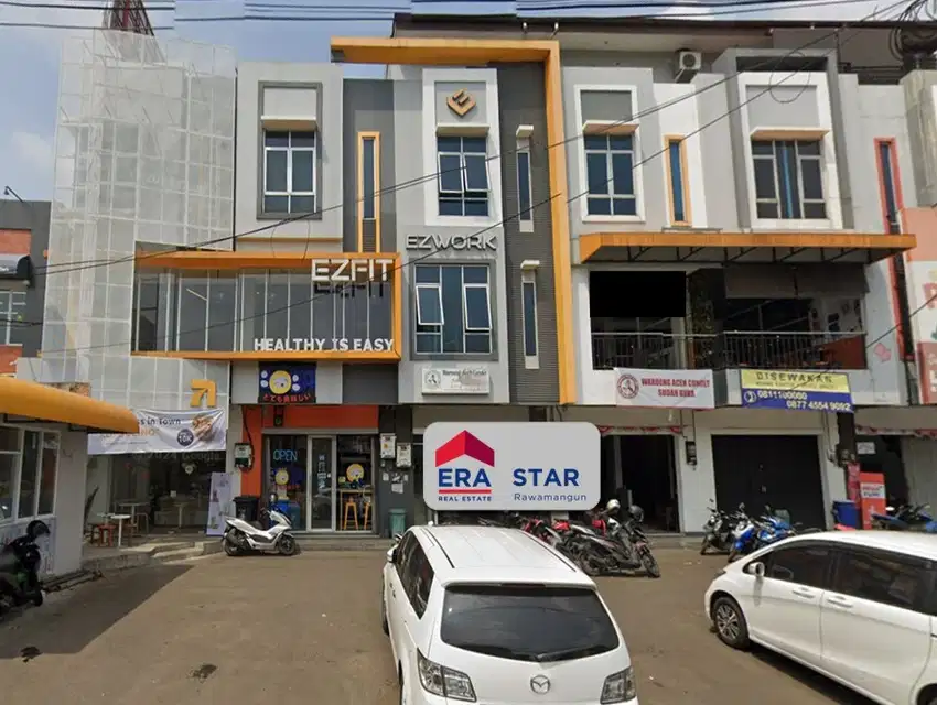 Ruko Gandeng 3 Lantai Bagus Dan Luas SHM di Condet Kramatjati Jaktim