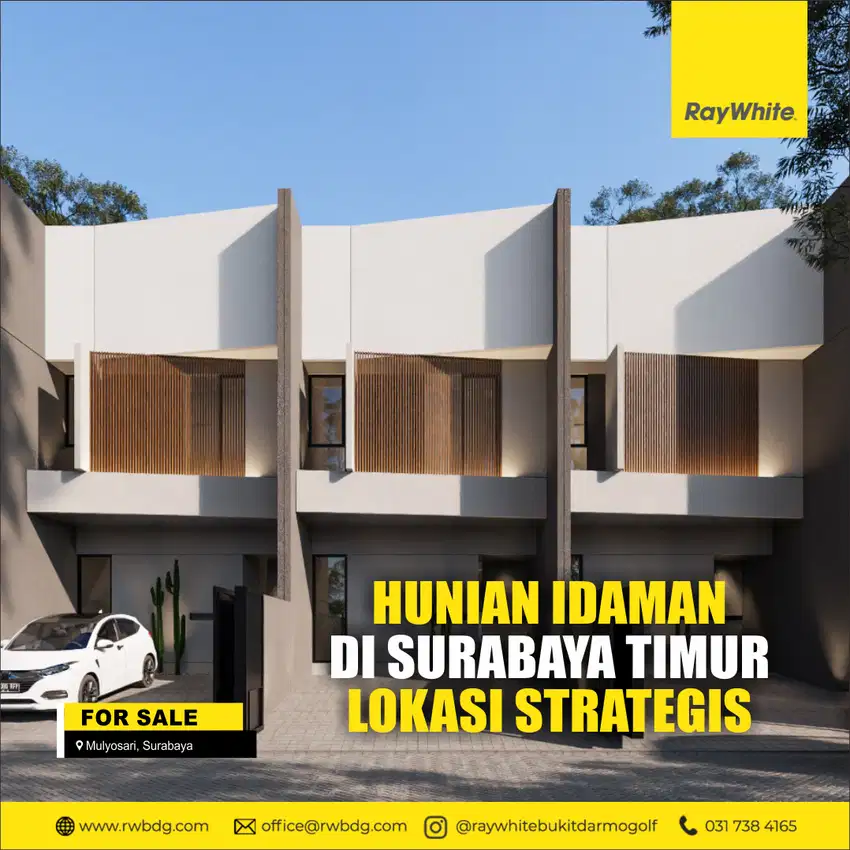 DIJUAL RUMAH 2 LANTAI, NEW, MULYOSARI BPD, SURABAYA