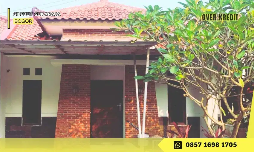 Rumah BogorTake Over 83 JT dkt Stasiun Cilebut di Puri Kintamani