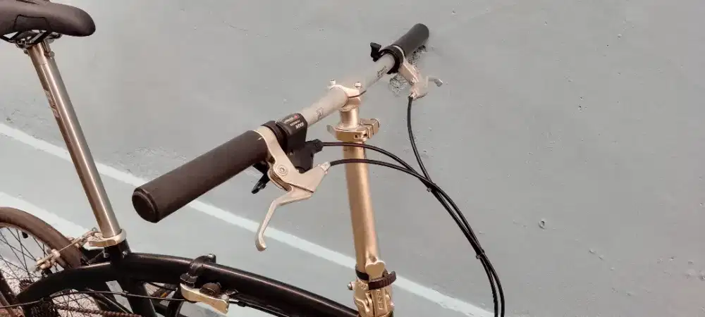 Sepeda lipat Alloy full upgrade Seli 20