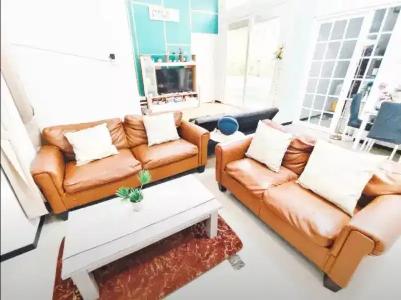 rumah mewah sukun + furniture dan carport 3 mobil