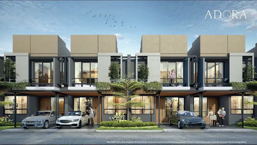 Rumah 2 Lantai Adora Terravia BSD City Dekat Tol AEON BSD