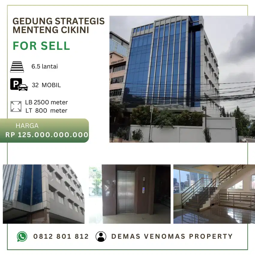 Dijual Cepat Gedung Cikini Menteng Baru Brand New Building