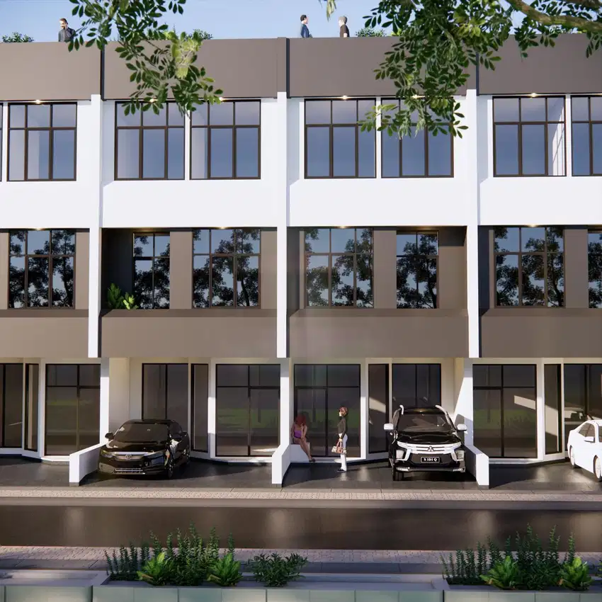 Rumah Cantik Modern Siap Huni Dekat stasiun Jakarta pusat