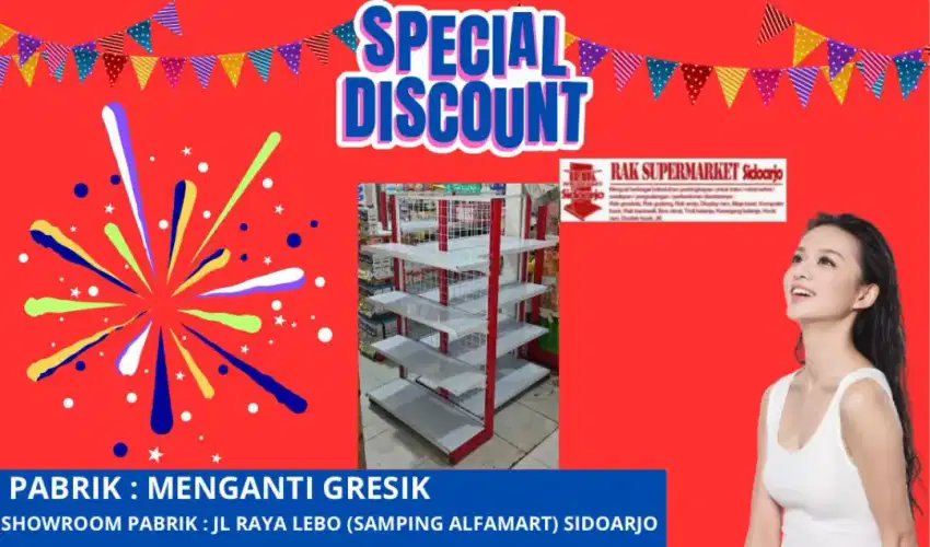 Rak minimarket Gondola