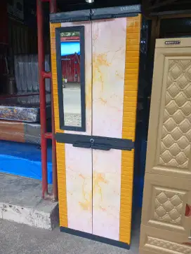 LEMARI PAKAIAN PLASTIK HANGER RAK