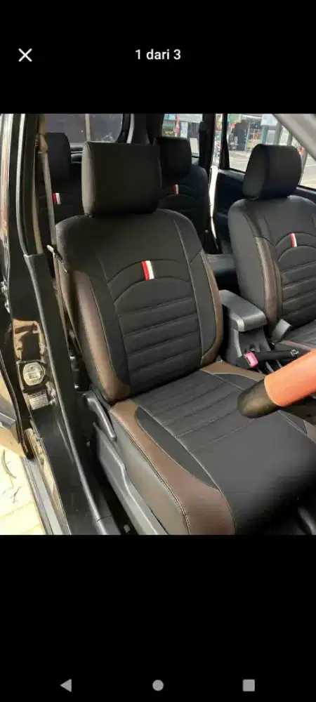 Sarung jok mobil bahan kulit