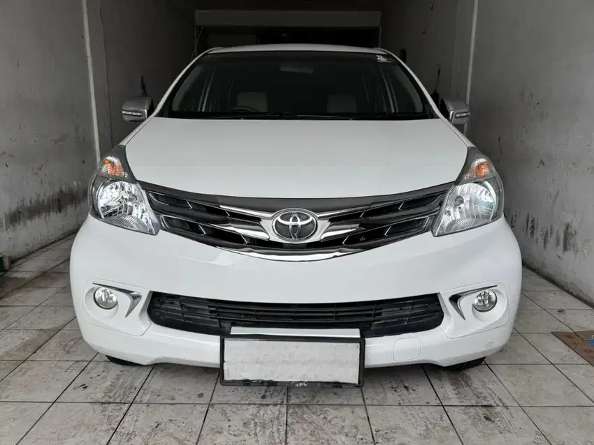 Tdp 21 Jt Toyota Avanza 1.3 G Manual 2014 Putih