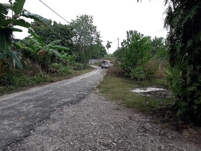 Tanah murah tepi aspal di kulim 100m dari jalan Besar masih di Pekanba