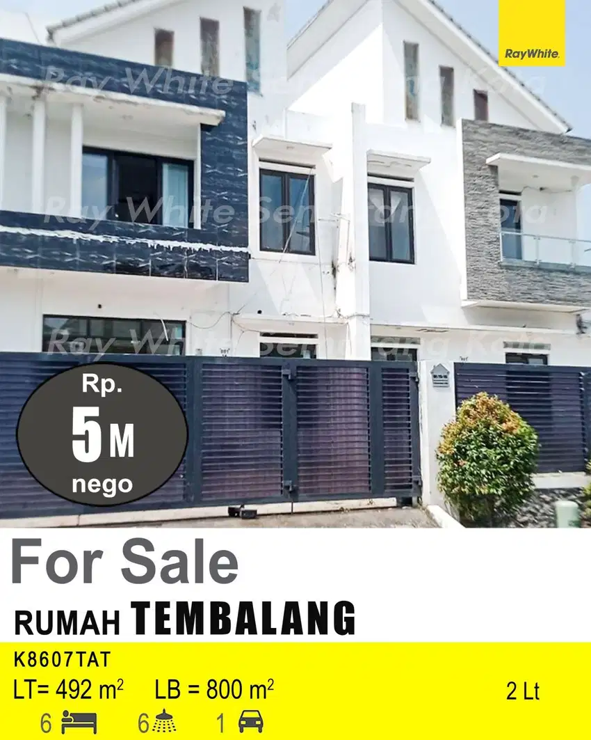 DIJUAL RUMAH DI TEMBALANG K8607