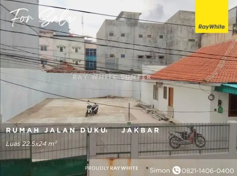 Dijual Cepat Rumah - Jl Duku Taman Sari - Hitung Tanah