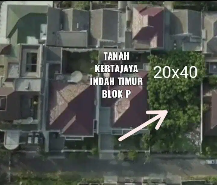 LANGKA Jarang ada,Tanah di Kertajaya Indah Timur blok P Surabaya