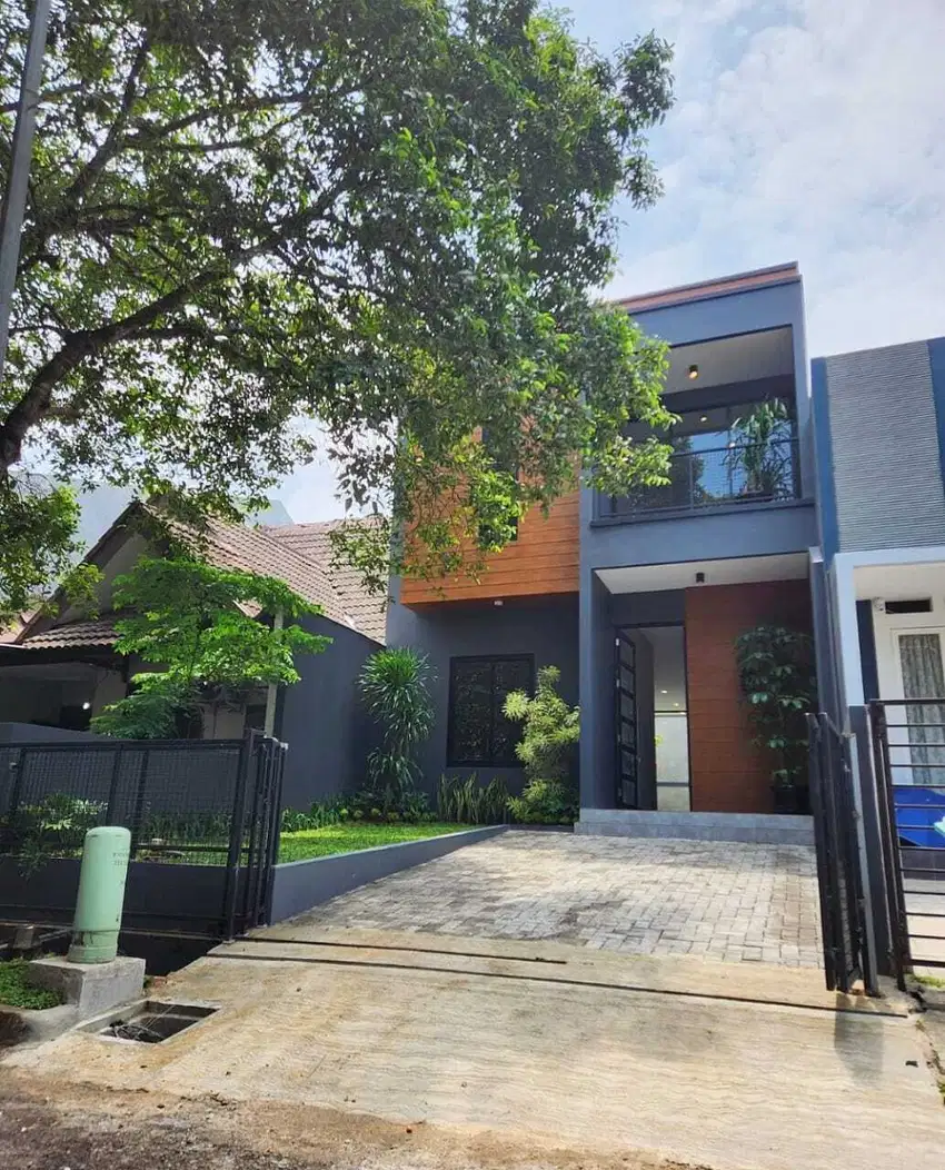 Dijual Rumah brand new modern industrial design, GiriLoka, BSD