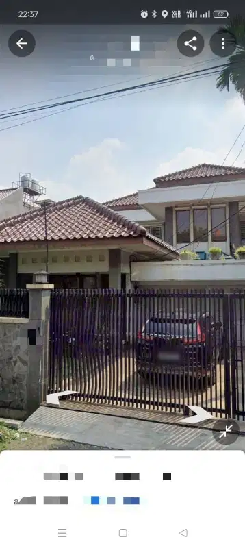 Dijual Rumah Jl Pulo Asem Timur Raya Rawamangun Jakarta Timur