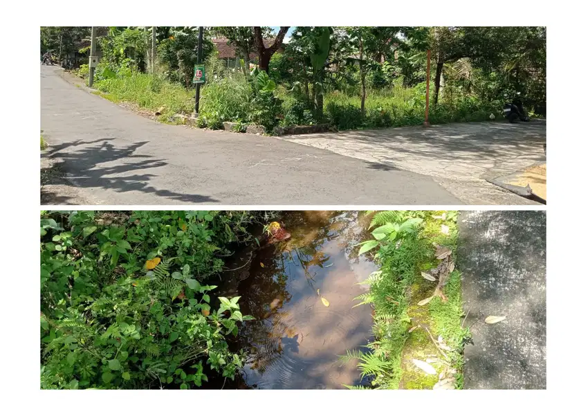 Ada Aliran Air kecil, Tanah Di Dekat SCH Jalan Magelang