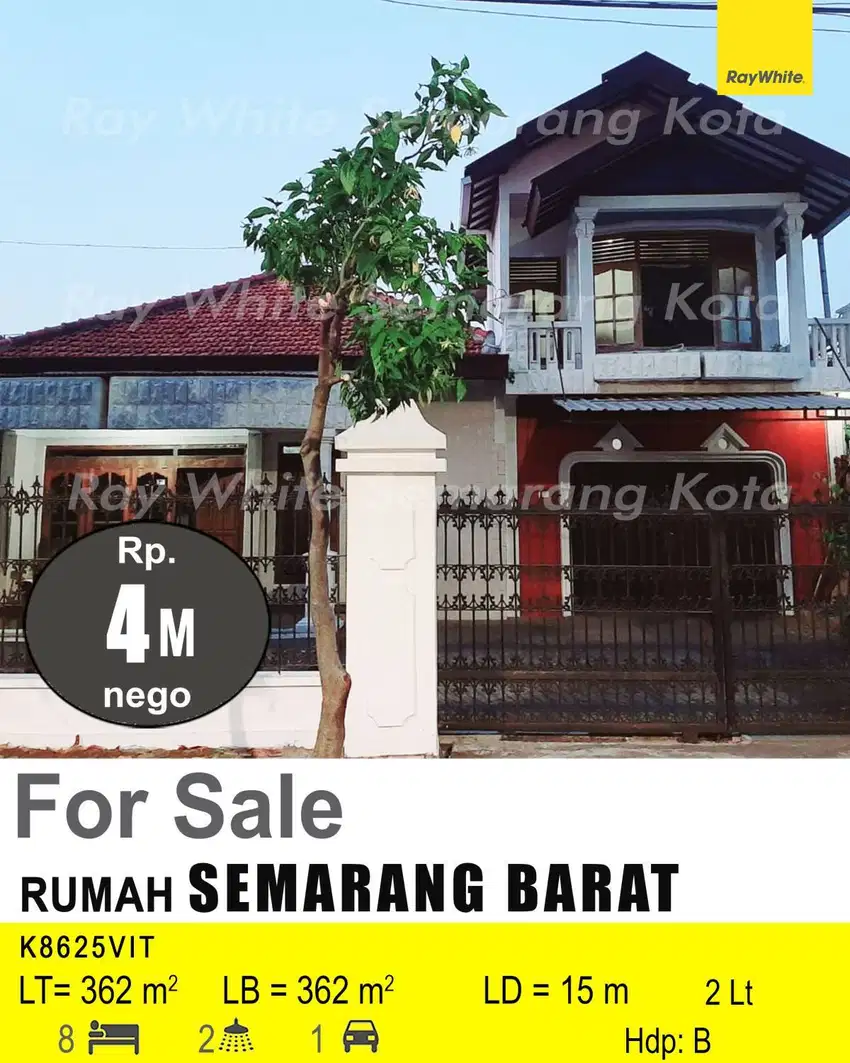 DIJUAL RUMAH DI SEMARANG BARAT K8625