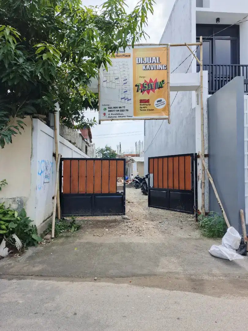 Kavling Siap Bangun Strategis di Jl.Pendidikan, Cakung, Jakarta Timur!