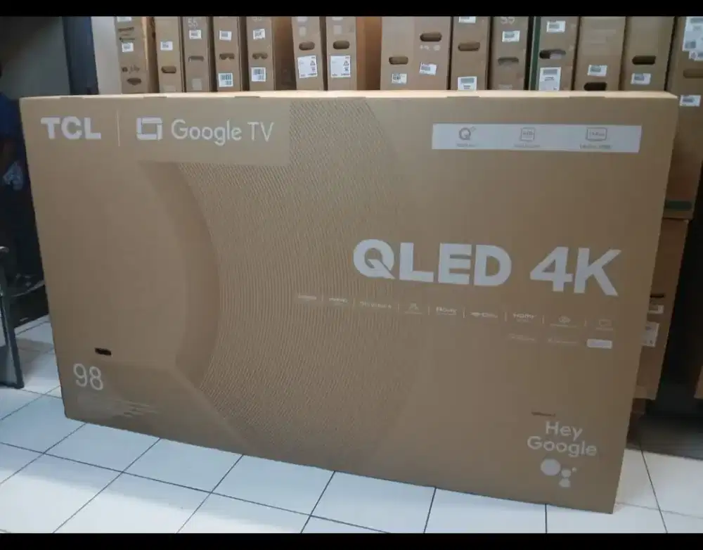 Tv LED 98 inci google TV