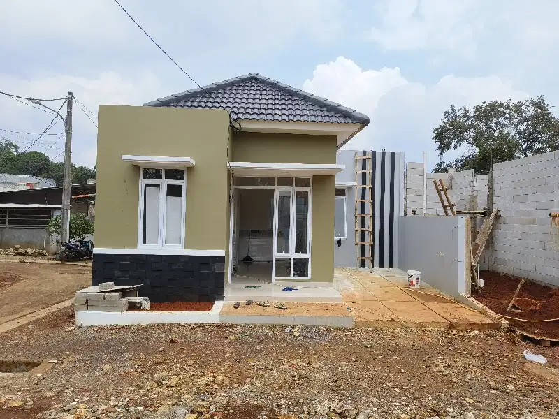 Rumah baru siap huni dp 55 jutaan  jakarta bekasi cibubur