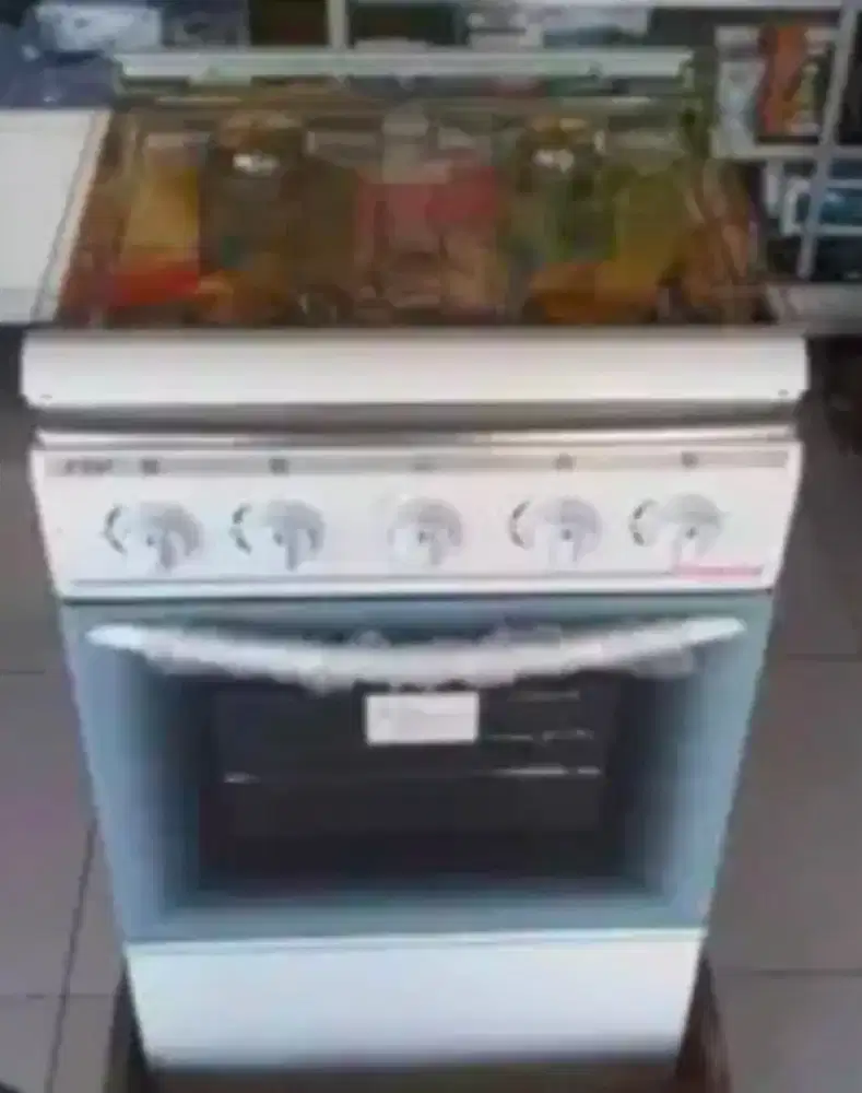 Kompor gas 4 tungku + oven