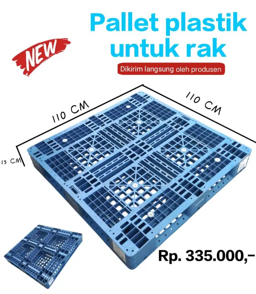 Keranjang plastik Pallet plastik palet plastik