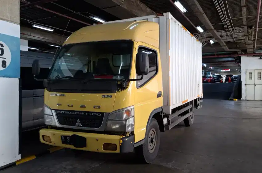 Mitsubishi Canter Engkel Long Box Besi 2021 4Roda