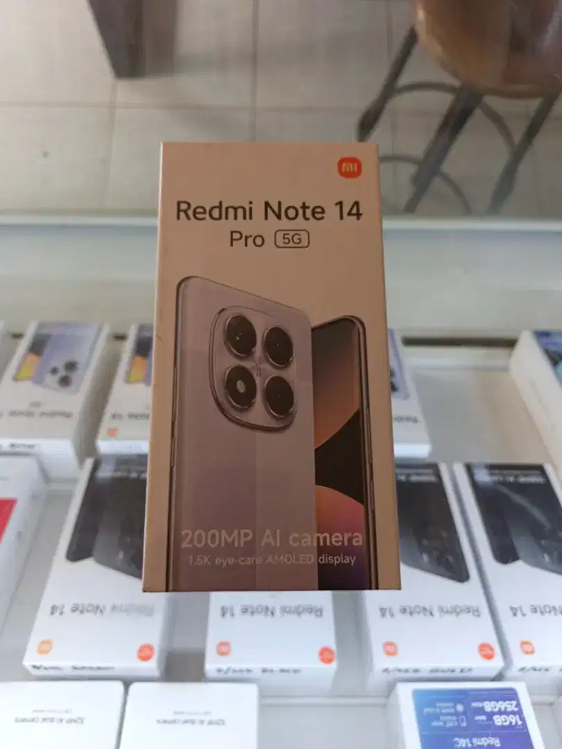 Redmi note 14 Pro 5G 12/512 New garansi resmi Tam 15 Bulan
