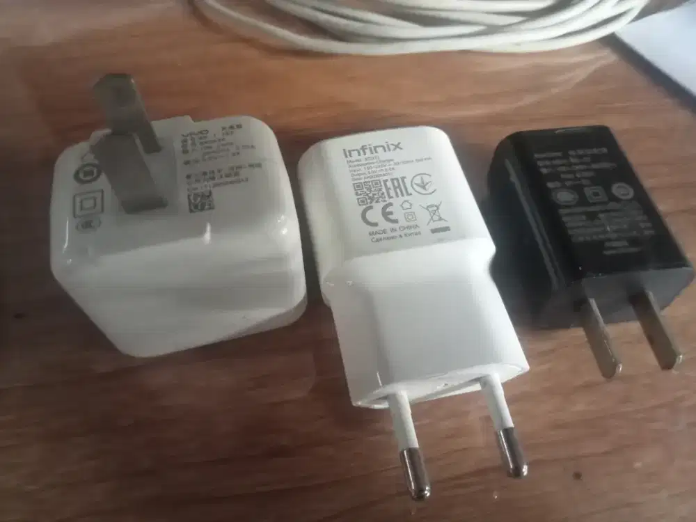 Borongan 3 Charger Android Ori, COD Cijantung dsk