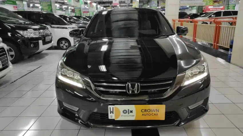 New Honda Accord Facelift VTIL 2.4 2014 AT Hitam KM. 112rb