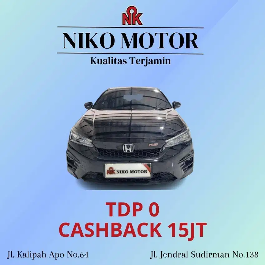 (DP: 0 + CASHBACK 15JT)  CITY HB 1.5 RS 2022 AT : 2021|2023