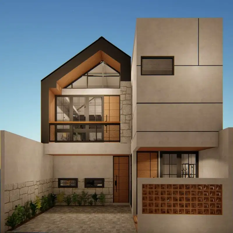 Rumah baru mewah dalam komplek di Jagakarsa Jaksel