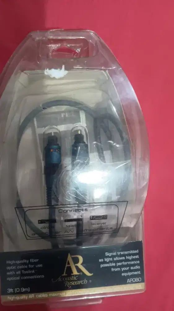 di jual kabel optic AR acoustic Research
