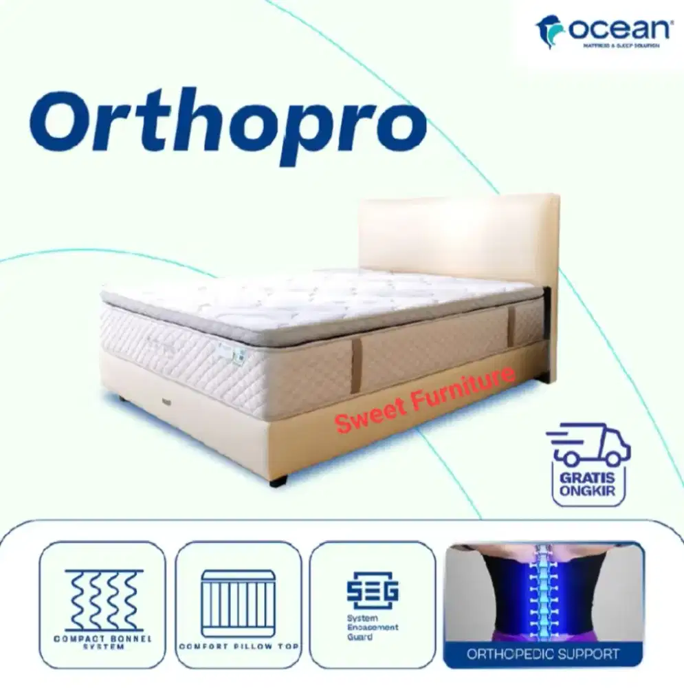 springbed ocean orto pro ukuran 180x200cm
