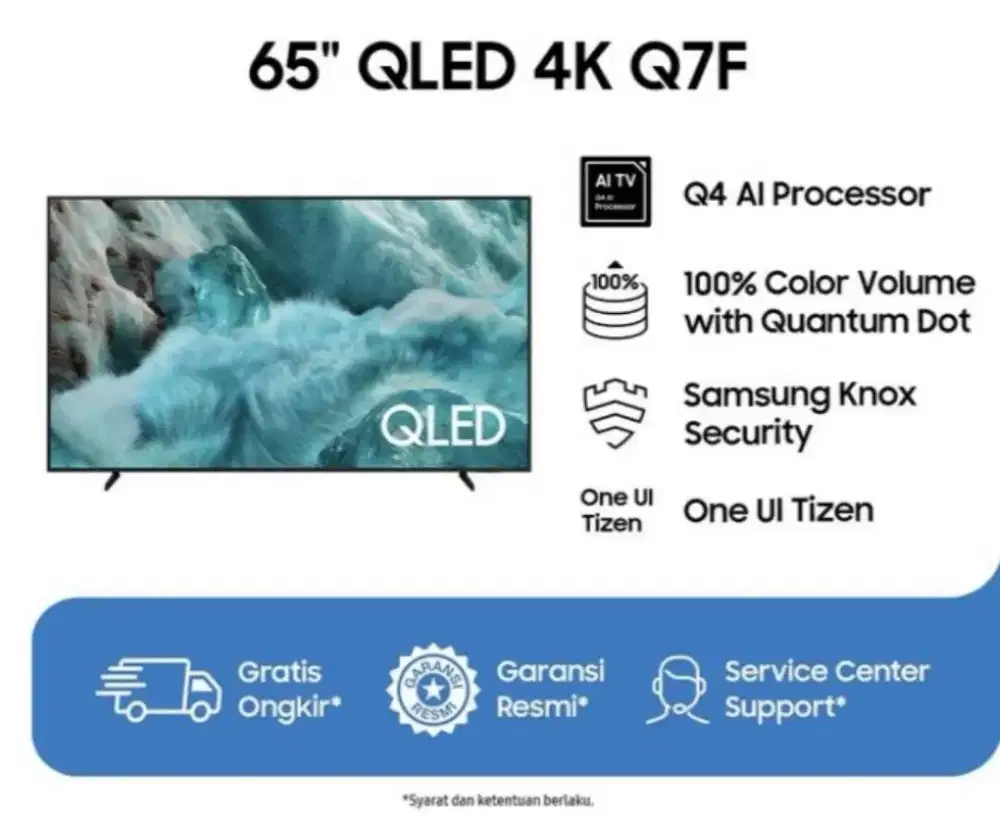 SAMSUNG QLED 65 QA65Q7FAAKXXD