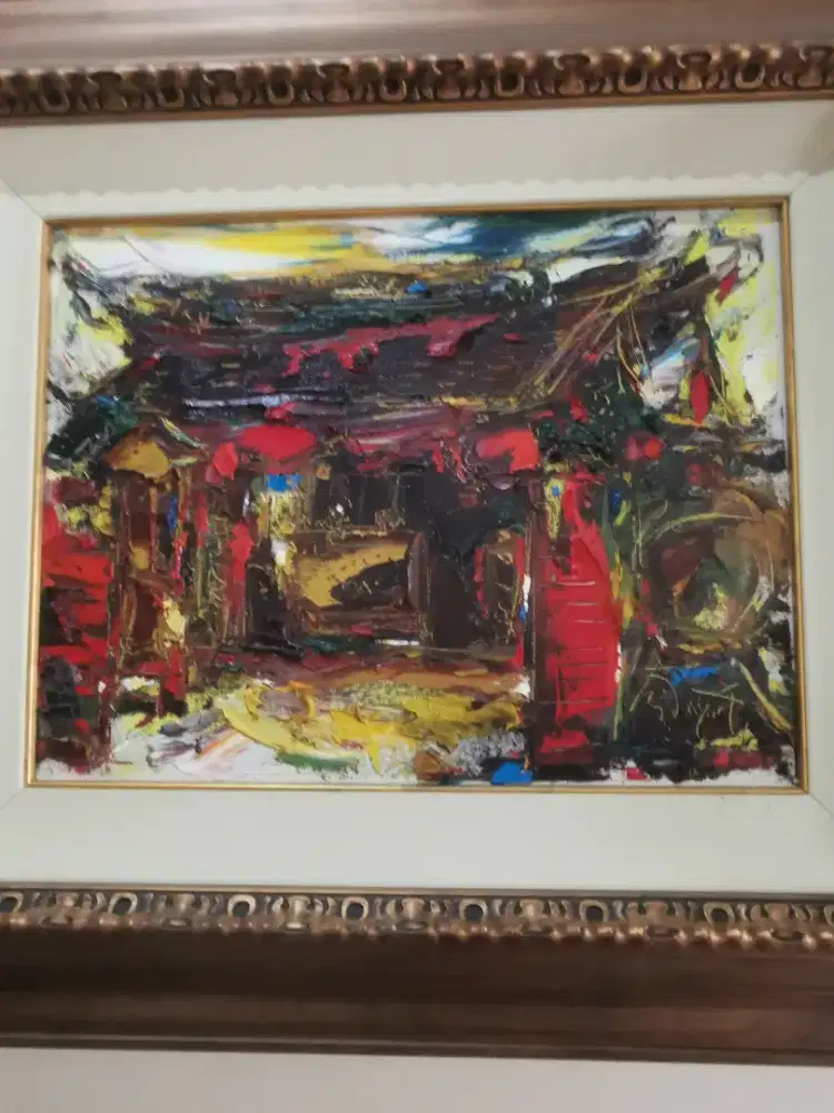 Lukisan Wihara SP Hidayat