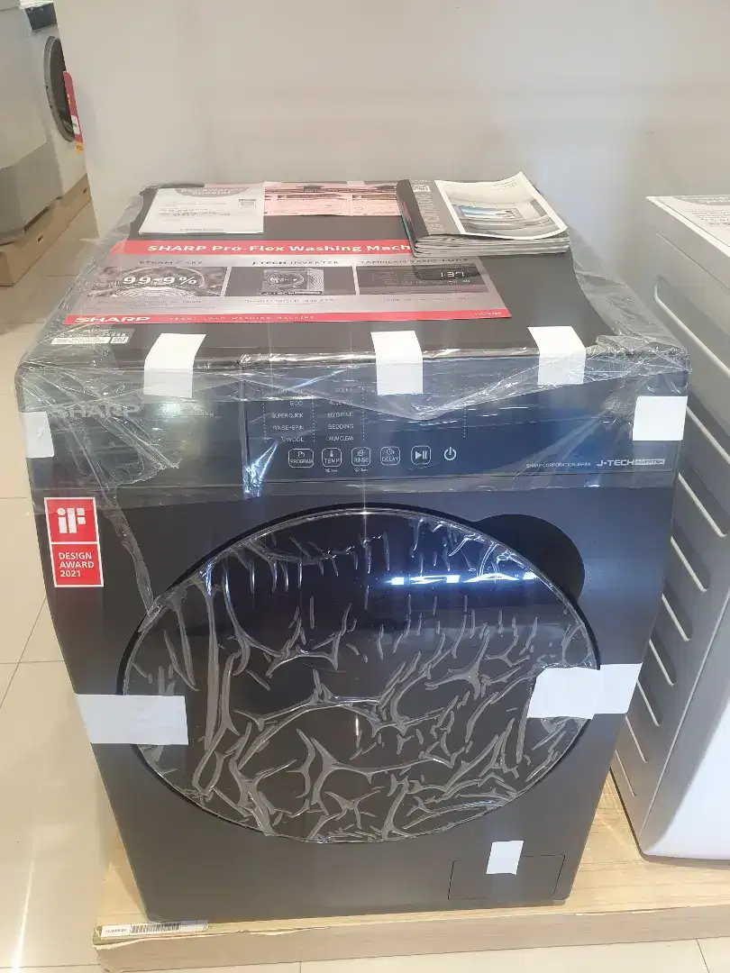 Mesin cuci sharp front loading 12.5kg