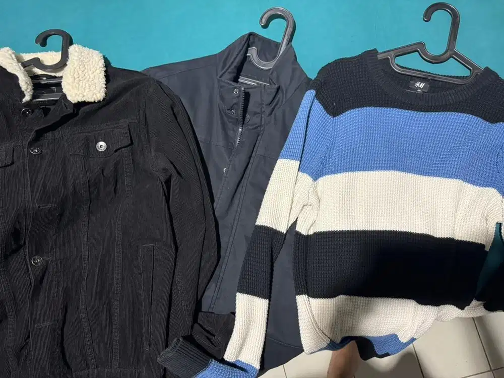 Jual sweater dan jacket satu paket asli dan murah