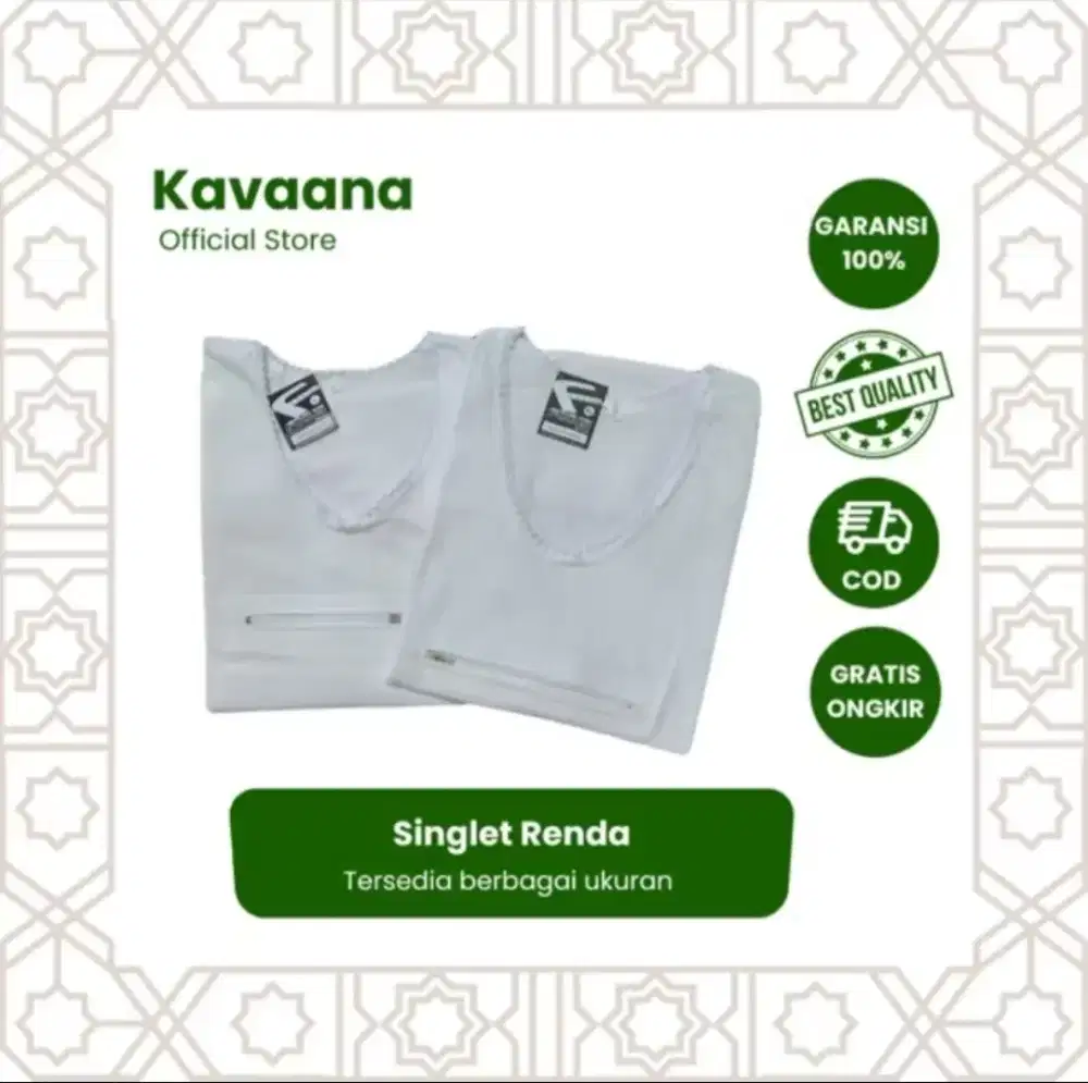 Singlet Kantong |
Singlet Kantong Wanita |
Singlet
Kantong Pria